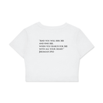 Women's Fitted Crop Tee | Bodycon T-Shirt