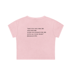 Women's Snow Washed Crop Top