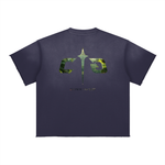 Sun Fade Raw Edge T-Shirt