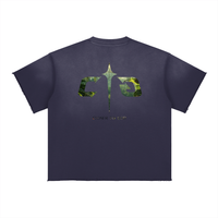 Sun Fade Raw Edge T-Shirt