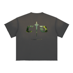 Sun Fade Raw Edge T-Shirt