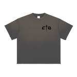 Sun Fade Raw Edge T-Shirt