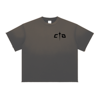 Sun Fade Raw Edge T-Shirt